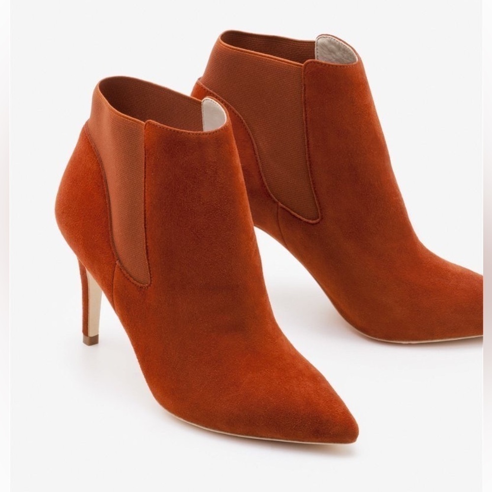 New BODEN Elsworth Ankle Boots Suede Size EU 38